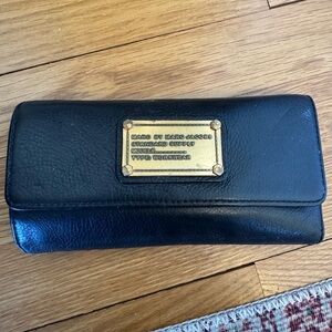 Marc by Marc Jacobs Black Leather Wallet